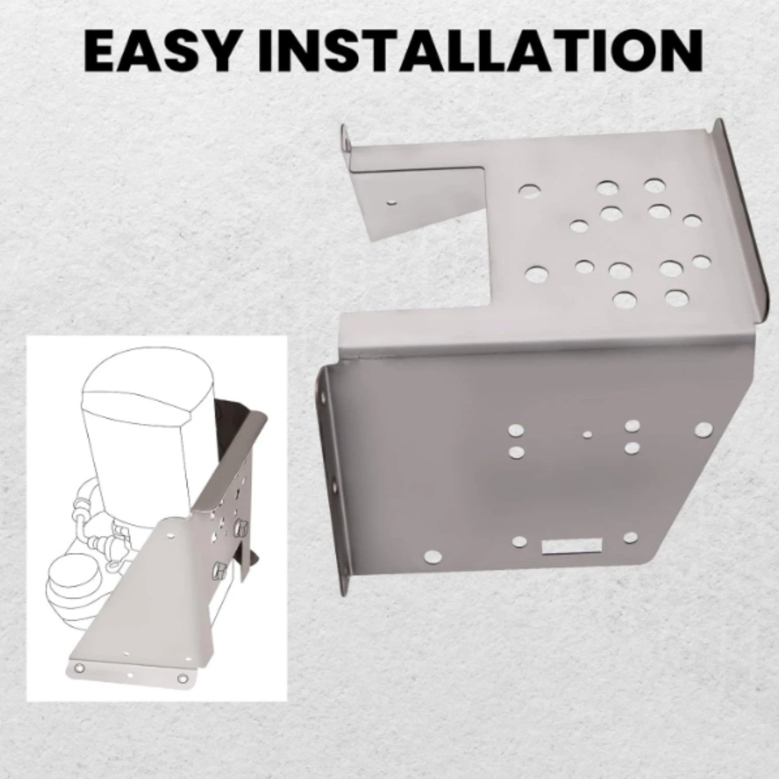 Floor Mount Stainless Steel Bracket for MerCruiser Stern Drive (42419A1, 58397A2)