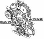 Idler Pulley for K68027603AA Dodge (2008-2010)