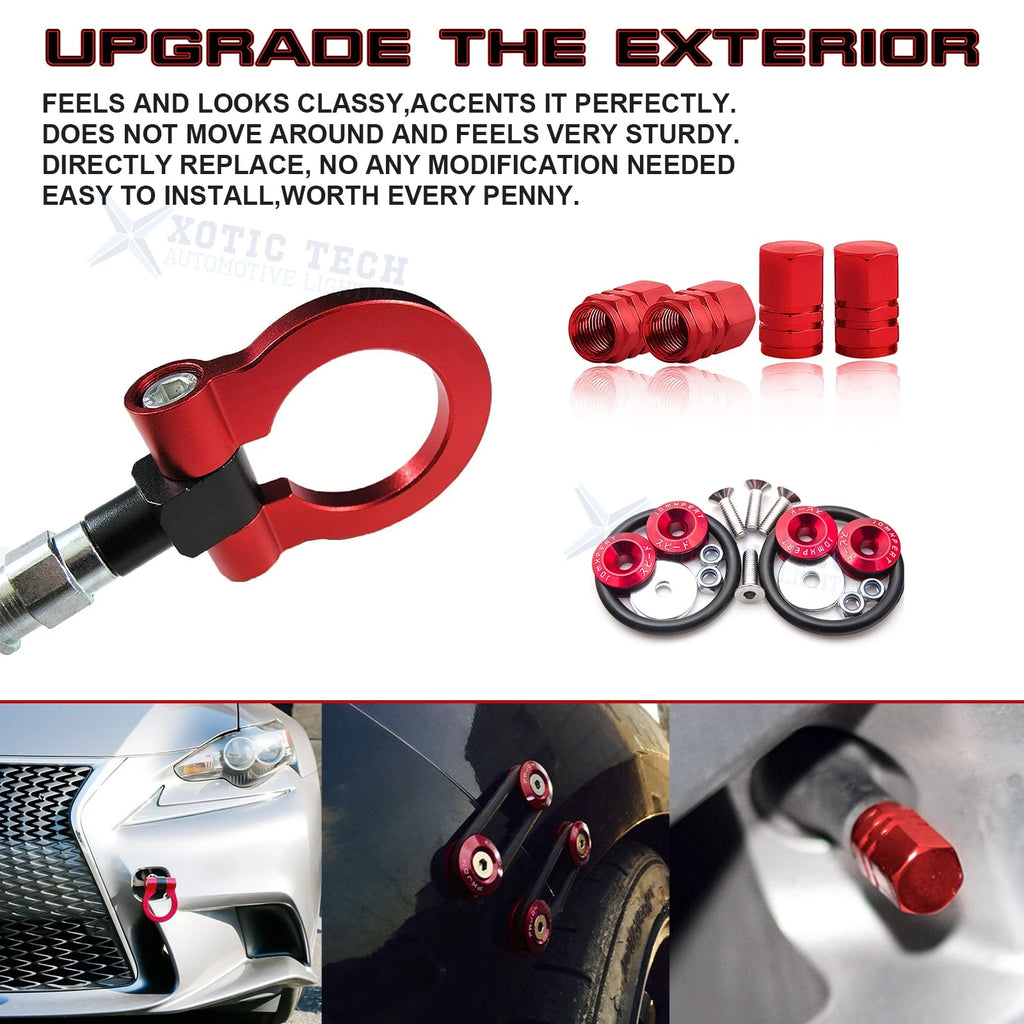 Tow Hook, Tire Valve Stem & Trunk Release Fastener for Lexus RC (2015-2024)