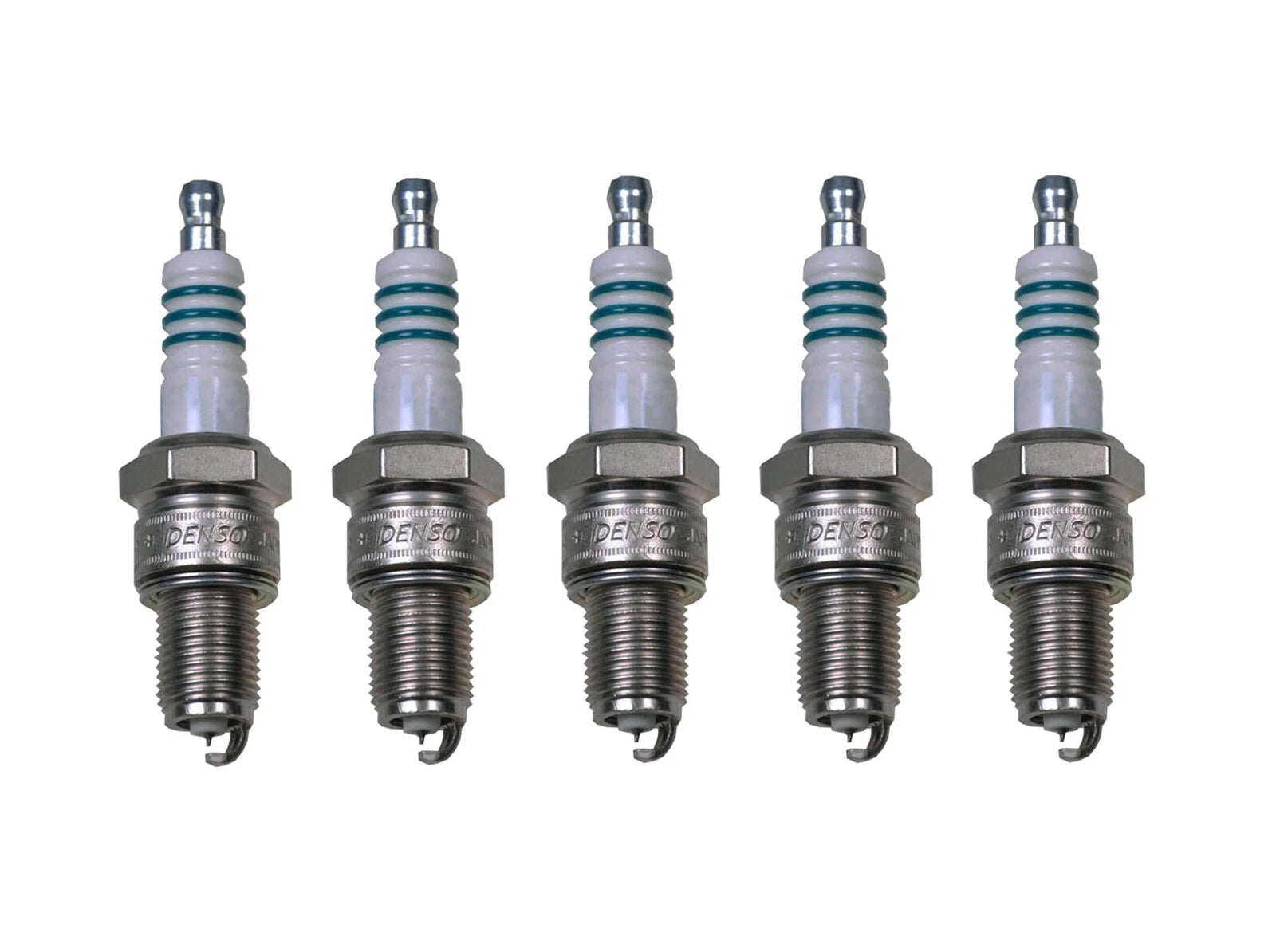 Set of 5 Iridium Spark Plugs 044 for Audi 4000 5000 Coupe VW EuroVan Quantum