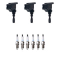 Set of 3 Ignition Coils & 6 Denso Platinum Spark Plugs for Sedona XG350 (2002–2006)