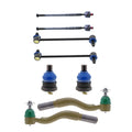 Set of 4 Mevotech Supreme Front Inner Outer Tie Rod Ends Sway Bar Kit for Escape Hybrid (2005–2012)