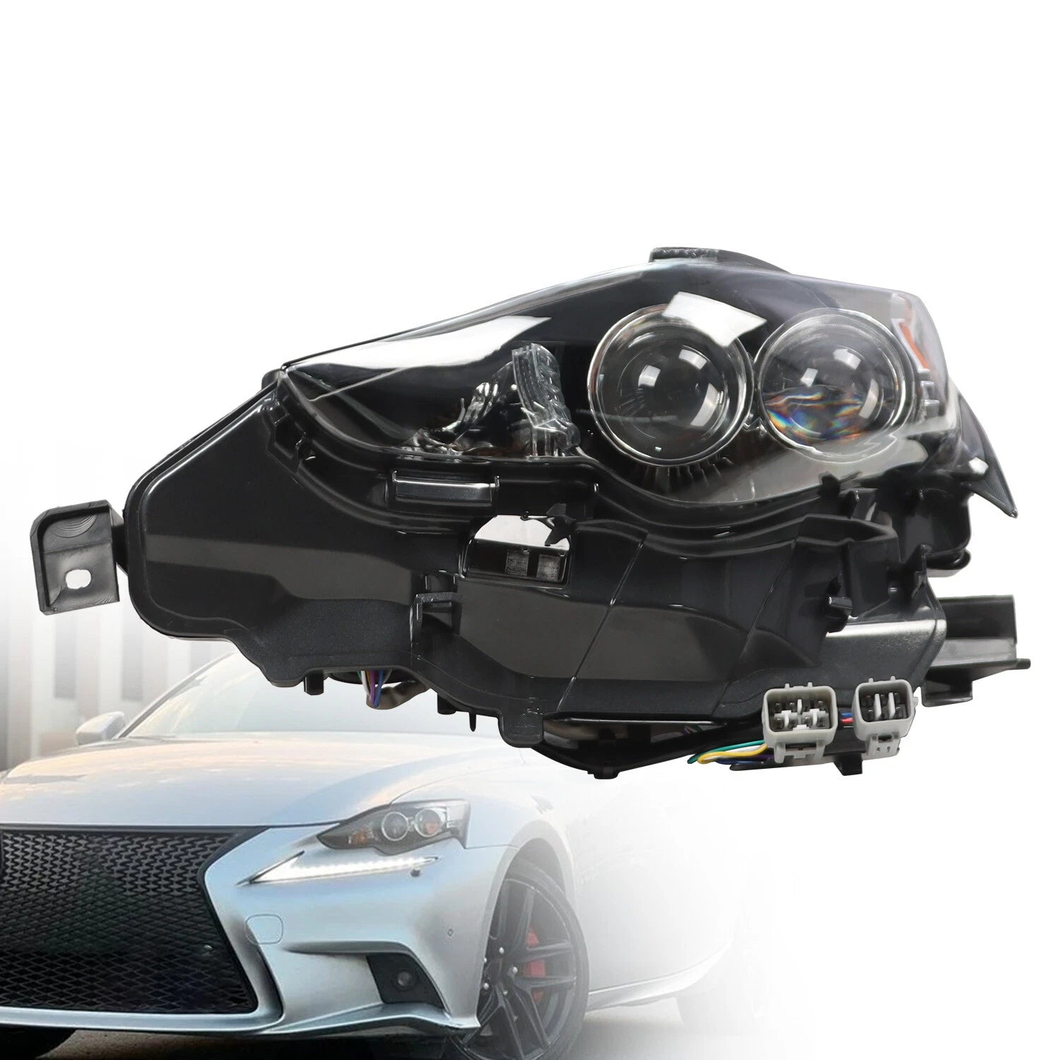 LED Headlight Driver Side Lamp for Lexus IS250 IS200T IS300 IS350 (2014–2016)