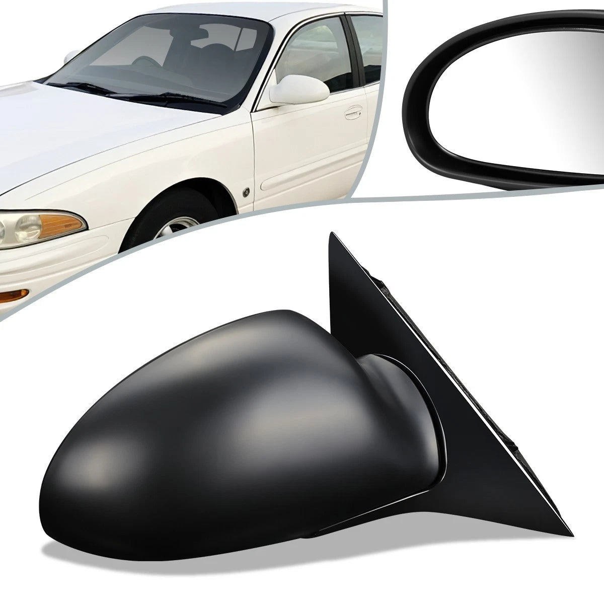 Powered Passenger Side Mirror for Buick LeSabre (2000–2005) GM1321422