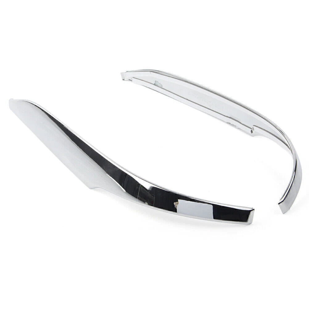 2pcs Rear View Mirror Cover Trim Chrome for Toyota Highlander (2014–2019)