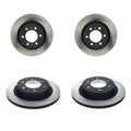 Advics Disc Brake Rotors Kit for Sequoia Tundra (354mm Front, 335mm Rear)