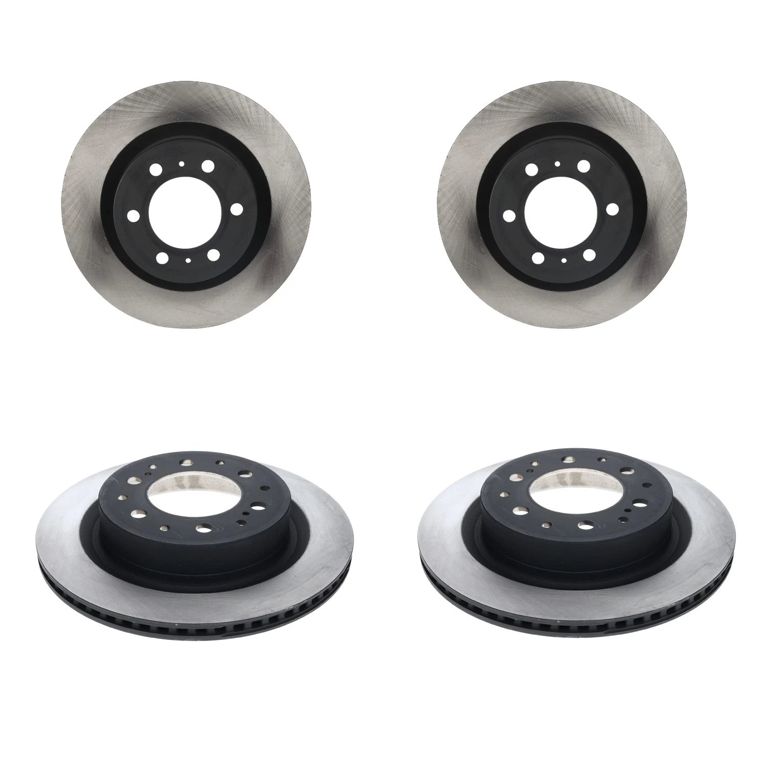 Advics Disc Brake Rotors Kit for Sequoia Tundra (354mm Front, 335mm Rear)
