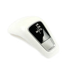 White ABS Gear Shift Knob Cover Trim for Porsche Cayenne (2018-2021)