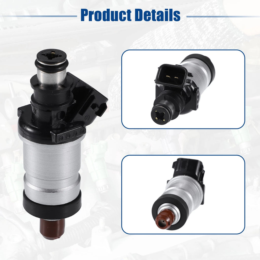 Set of 4 Fuel Injector Nozzles for Honda Acura CL 2.3L (1999) No. 06164P2J000
