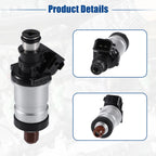 Set of 4 Fuel Injector Nozzles for Honda Acura CL 2.3L (1999) No. 06164P2J000