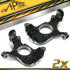 Pair Front Steering Knuckles for Chevy Silverado 1500 GMC Sierra 1500 (2007–2018)