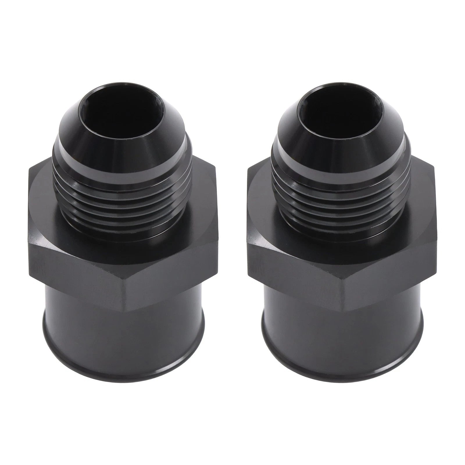 1 Pair 10AN Valve Cover Adapter Fittings for SBC (34-00031)