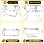 Sun Visor Extension for Truck Front Side Window