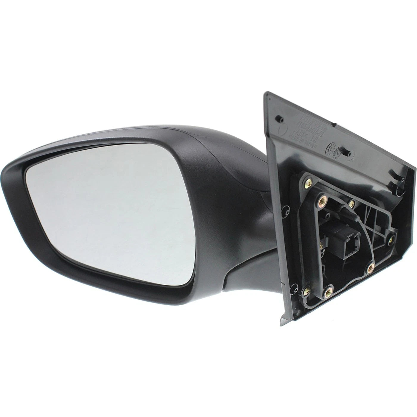 Power Mirror Set for Hyundai Accent (2012–2014) Textured Black Folding