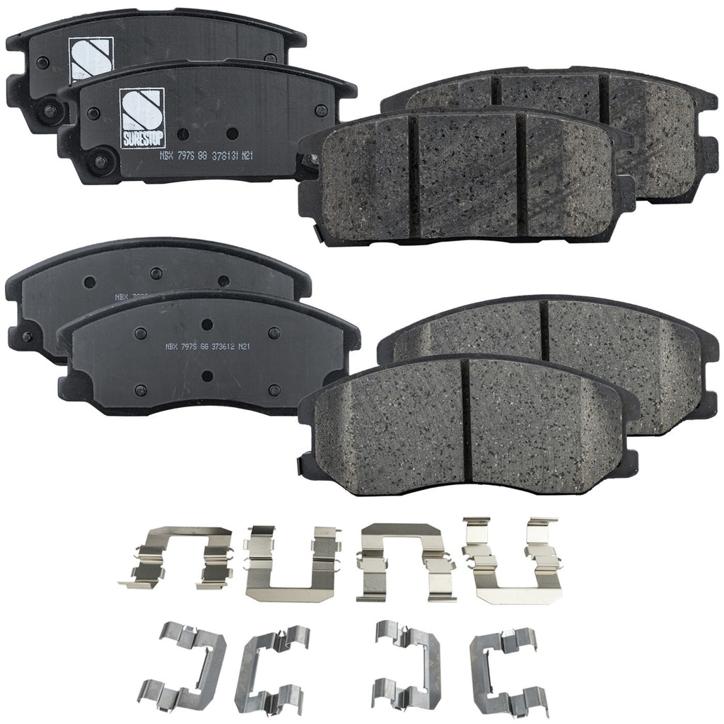 Ceramic Brake Pad Set for Saturn Vue, Equinox (2007–2010)