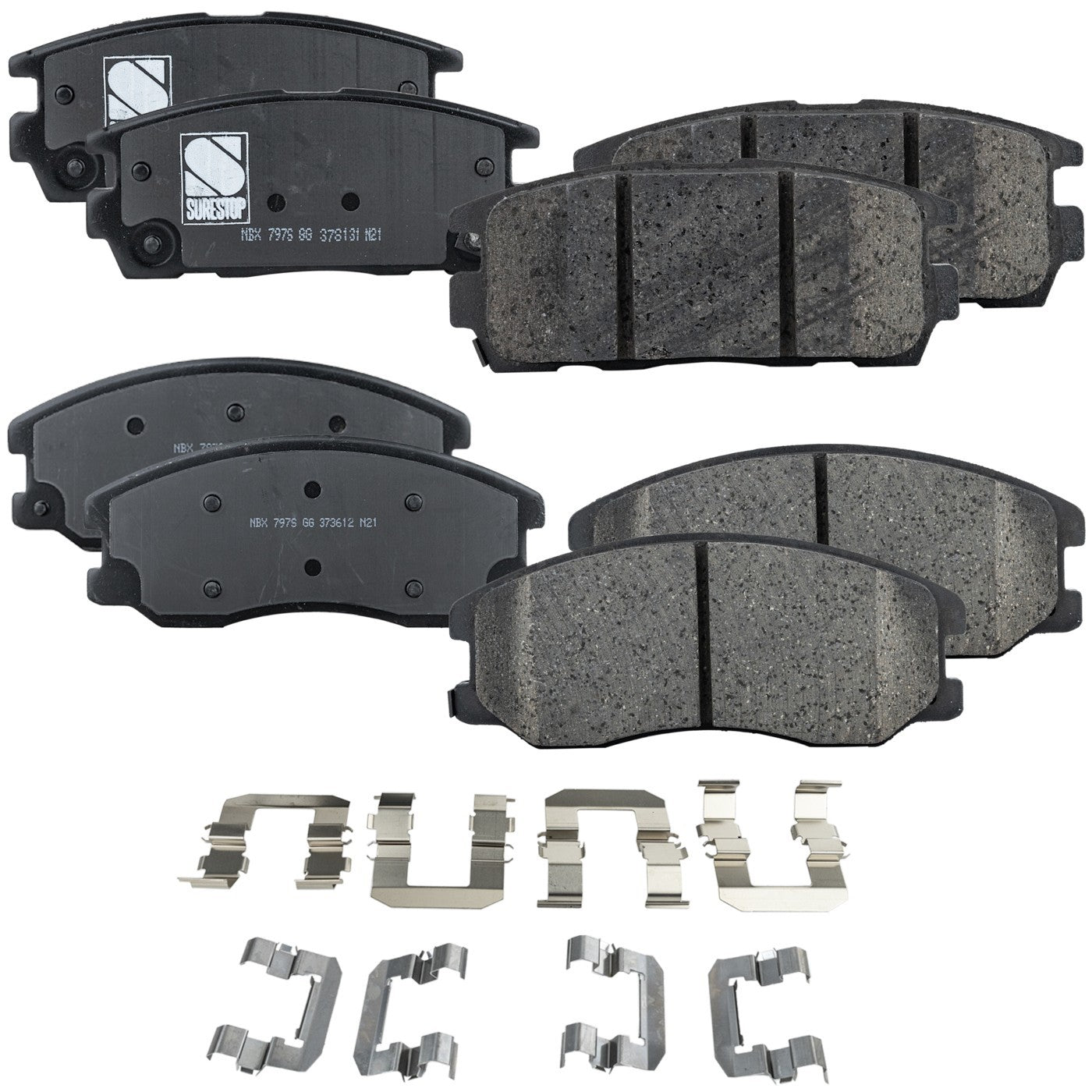 Ceramic Brake Pad Set for Saturn Vue, Equinox (2007–2010)