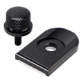 Knurled Seat Screw Bolt Mount Knob Cover for Harley Touring Softail Dyna (1996–2023)