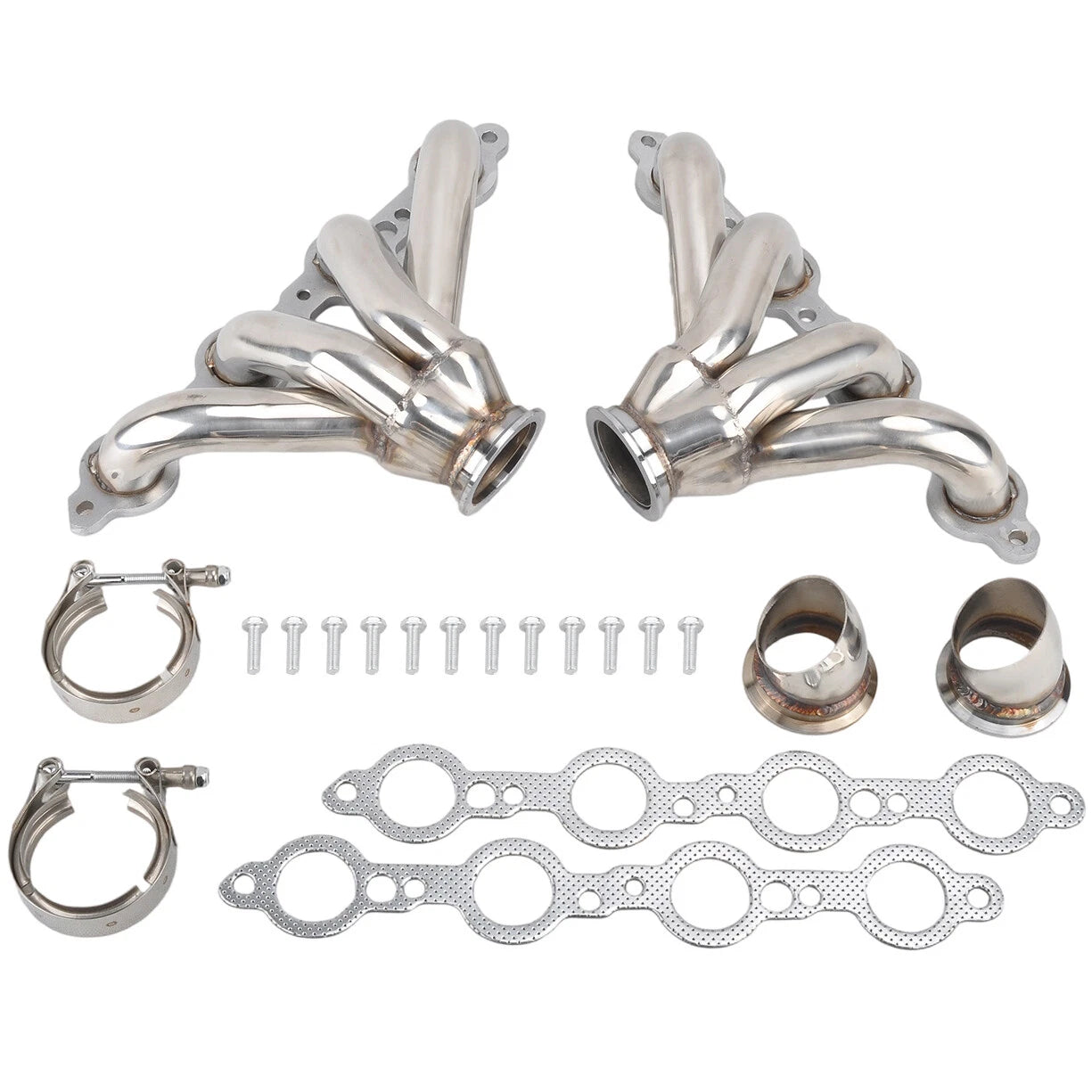 Shorty Exhaust Header for Chevy LS Universal Swap (1923–1967) LS1 LS2 LS3 LS6 LS9