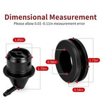 2 Fuel Tank Vent Insulation Grommet for Club Car DS Precedent (N/A) 1015139 103905201
