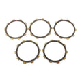 Set of 5 Clutch Friction Discs for Yamaha CT1 AT1 AT2 DT100/125 DT175 (1968–1979)