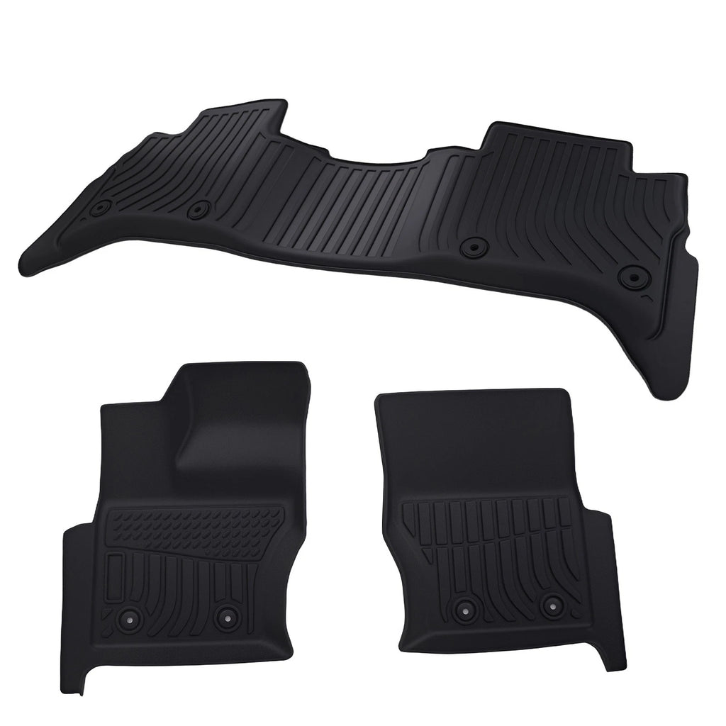 Set of 4 Black All Weather Floor Mats for Land Rover Range Rover Sport (2014–2022)