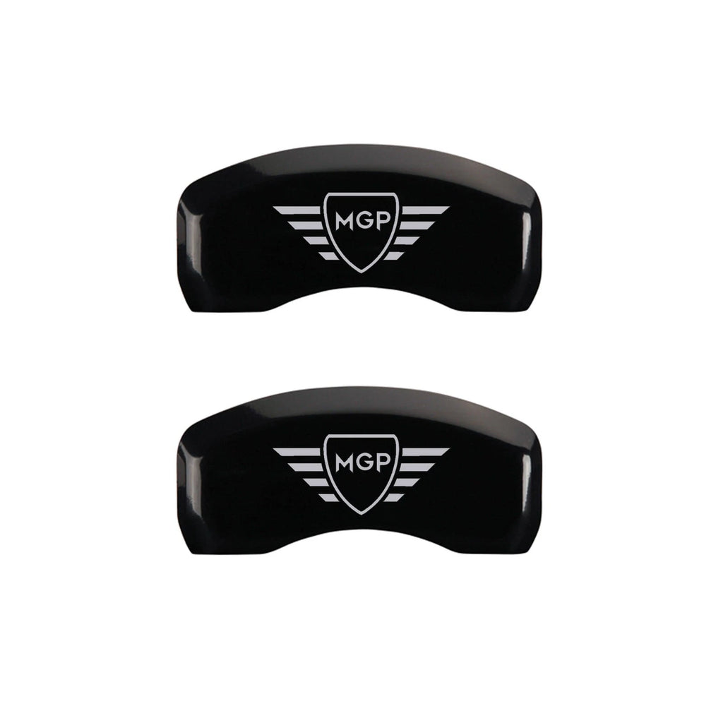 Caliper Covers Set of 4 Black Front for Ford Falcon (2000–2001)