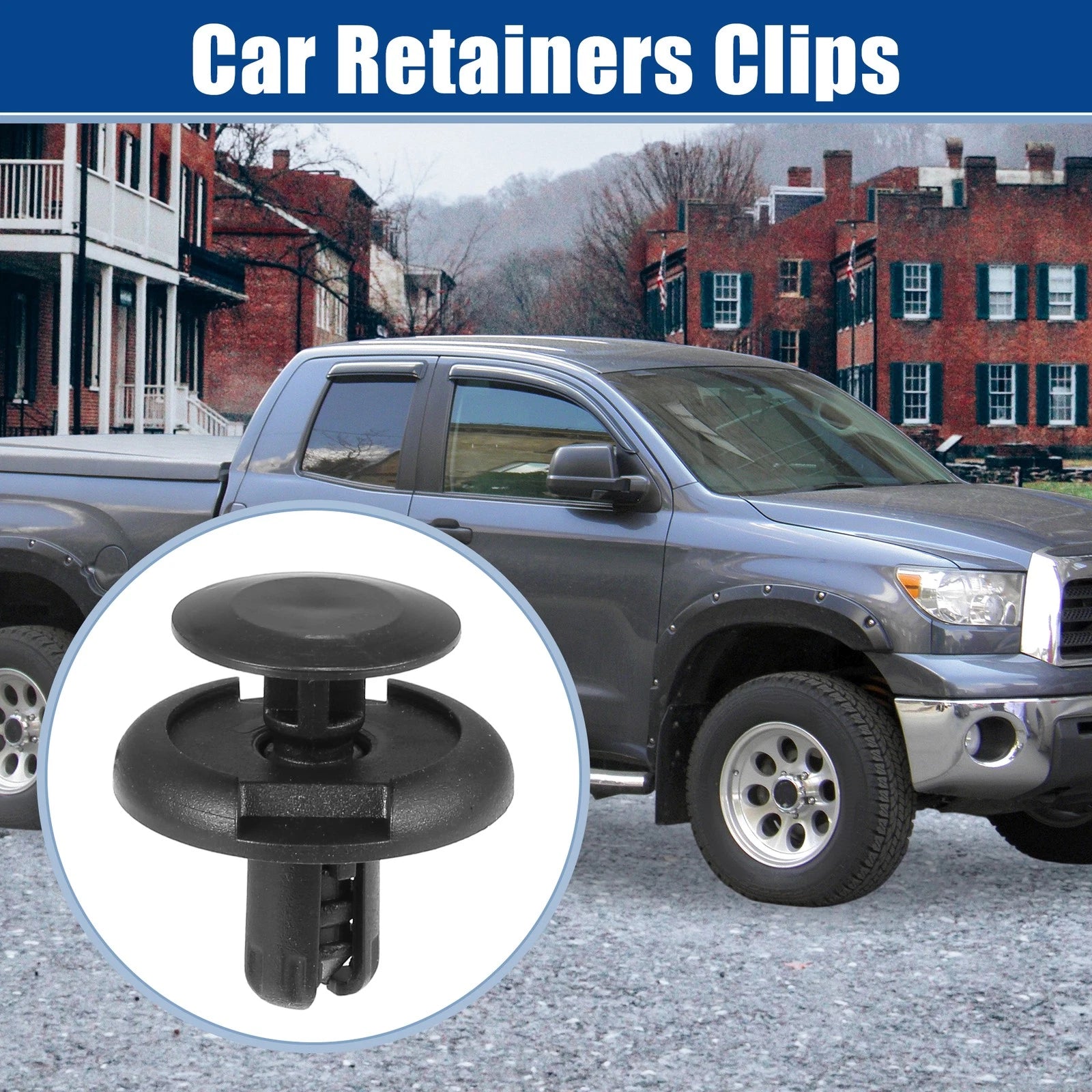 10 Pcs Radiator Cover Retainers Clips for Toyota 4Runner (No. 9046708217)