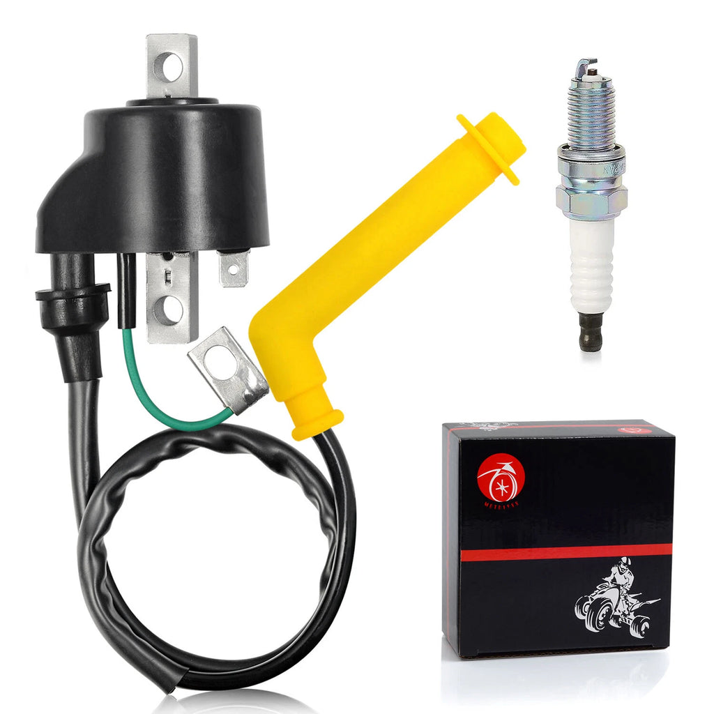 Ignition Coil & Spark Plug Set for Honda Rincon 650 TRX650 (2003–2005)