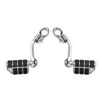 32mm Engine Guard Highway Foot Pegs Footrest Mounts Clamps for Harley