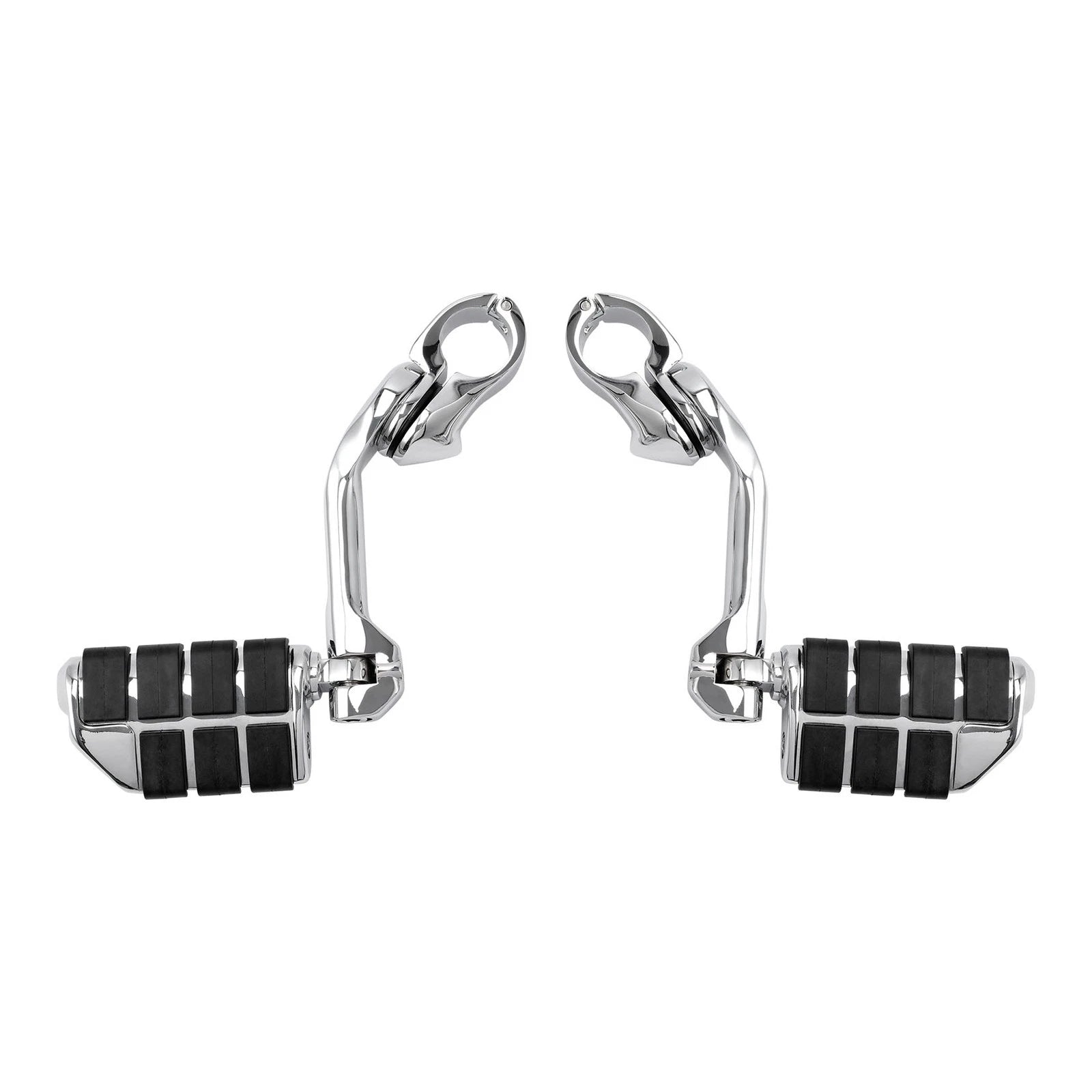 32mm Engine Guard Highway Foot Pegs Footrest Mounts Clamps for Harley