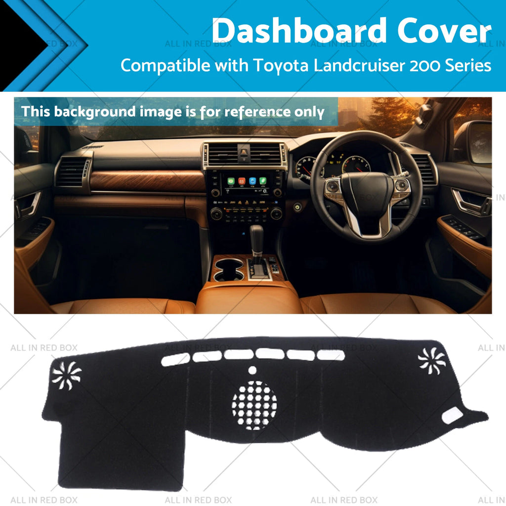 Dash Mat for Toyota Landcruiser 200 Series (2015–2021)