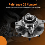 Front Wheel Hub Bearing Assembly for Ford F-150 4WD (2004–2008) 515043