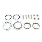 Exhaust Flange Install Kit  Flanges Gaskets Nuts Washers for Harley Big Twin