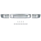 Chrome Steel Front Bumper Face Bar for Chevy Express/GMC Savana (2003–2025)
