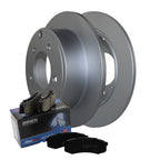 Rear Brake Kit 262mm Disc Akebono Ceramic Pad for Chrysler Dodge Jeep Mitsubishi