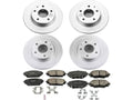 Brake Pad and Rotor Kit for Mazda 3 2.0L (2014–2016) DQ459ZW