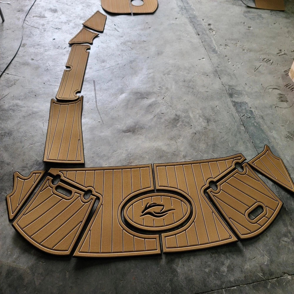 EVA Foam Teak Deck Floor Mat for Rinker 246 BR (2013)