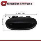 Car Exterior Door Handle for Hyundai Accent (2010–2017) No. 8265022000 Black ABS