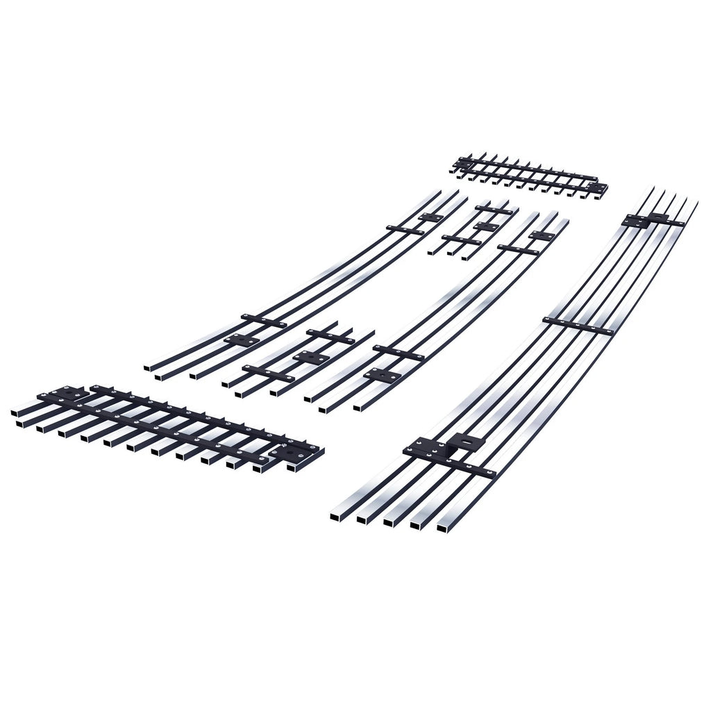 Stainless Chrome Billet Grille Combo Insert for Ford F-150 (2006-2008)