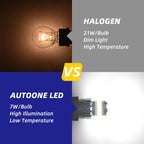 2X 3157 3457 3057 23SMD LED Backup Reverse Tail Signal Light Bulb for