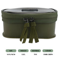 EVA Fishing Storage Bucket with Transparent Lid for Easy Identification