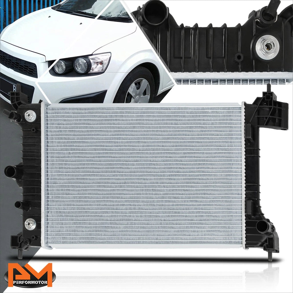 Full Aluminum Core Radiator for Chevy Sonic 2012–2018 1.8L AT/MT DPI-13247