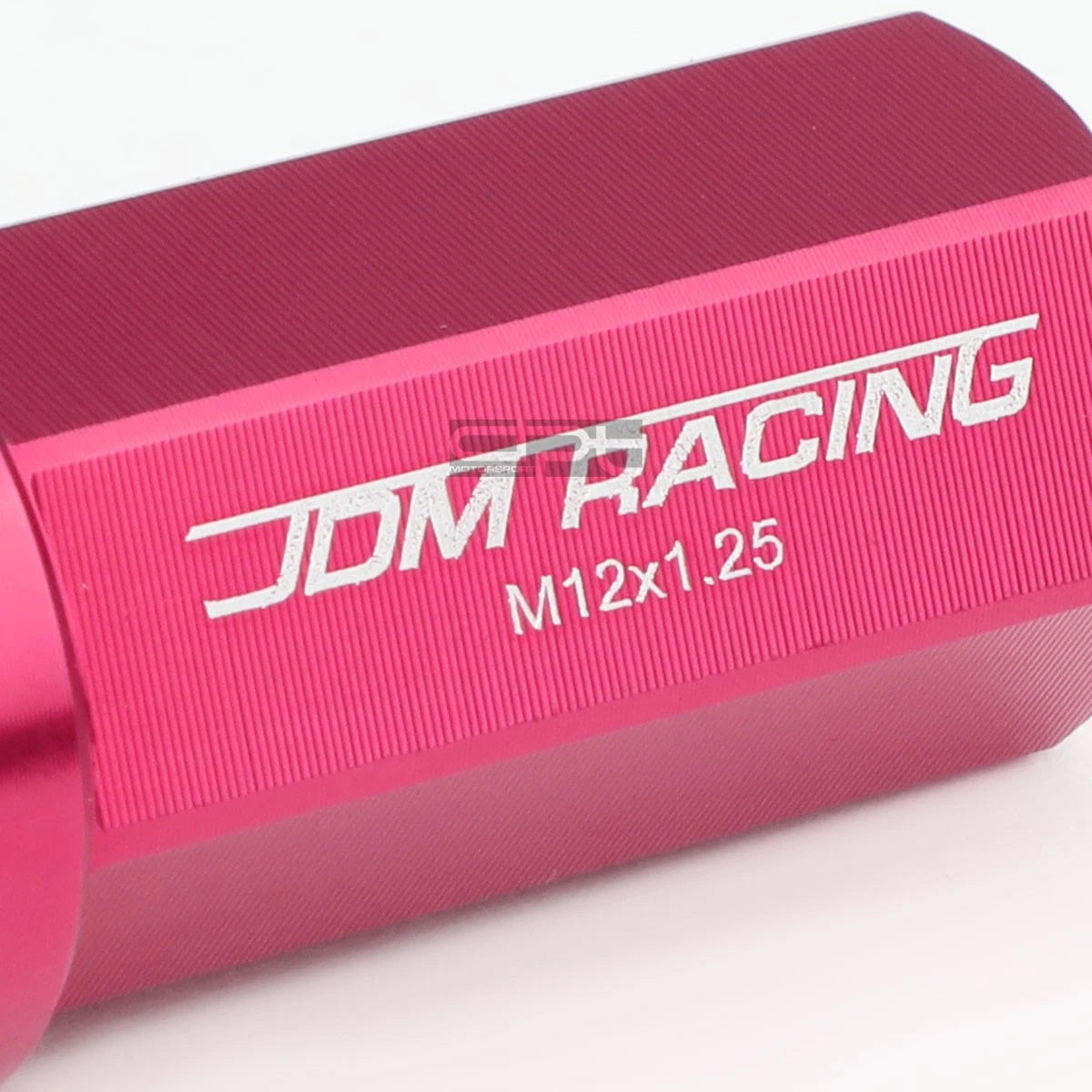 20 PCS Closed End M12x1.25 Pink Aluminum Lug Nuts for JDM Vehicles