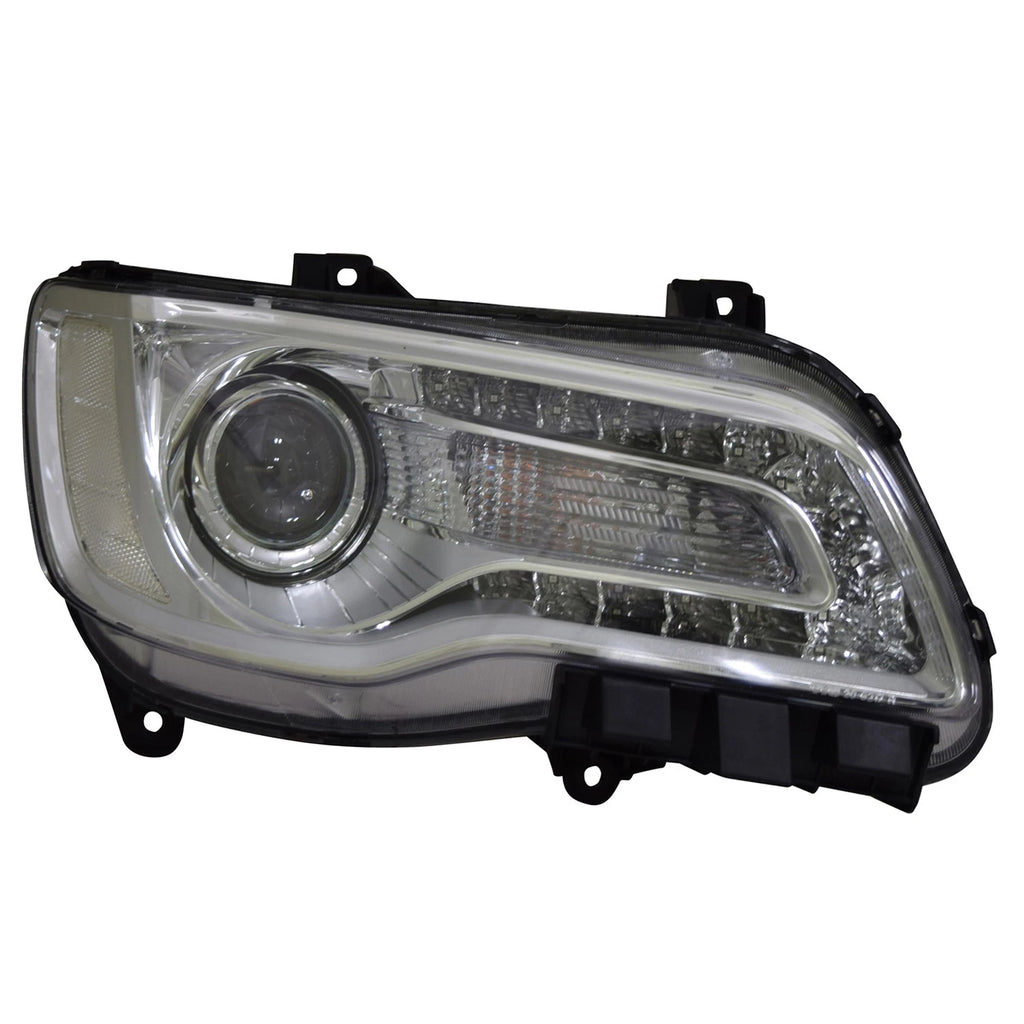 Headlight Assembly Passenger Side Halogen Replacement for Chrysler 300 (2015–2017)
