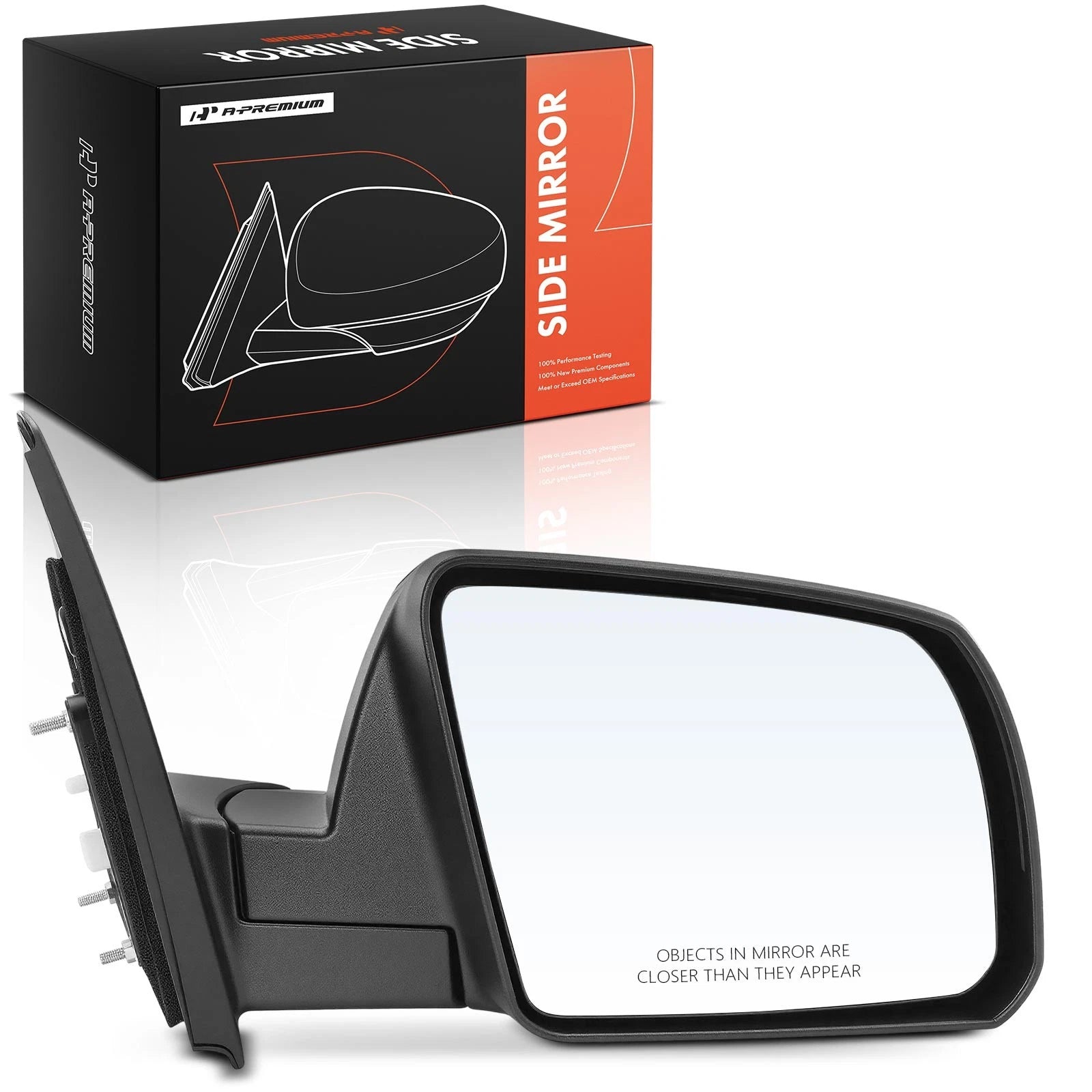 Passenger Power Mirror w/ Manual Fold for Toyota Sequoia SR5 (2008-2013)