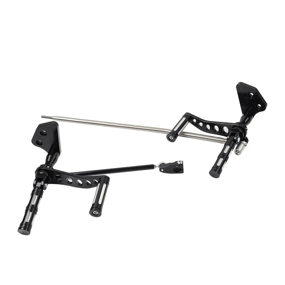 BLK Forward Controls Footpegs for Harley Dyna Low Rider (2000-2012)