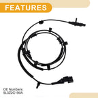 ABS Wheel Speed Sensor No. 9L3Z2C190A for Ford F-150 (2004–2020) Rear Right
