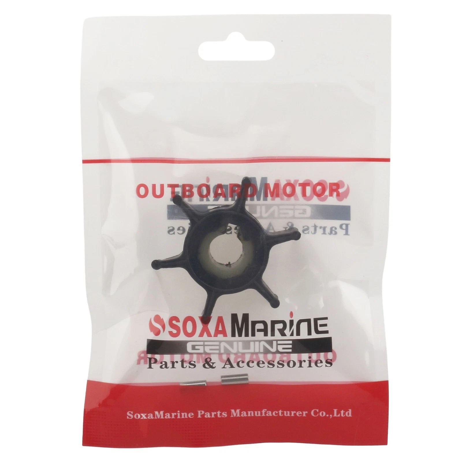 Water Pump Impeller & Key Pin for Yamaha Outboard Motor (646-44352)