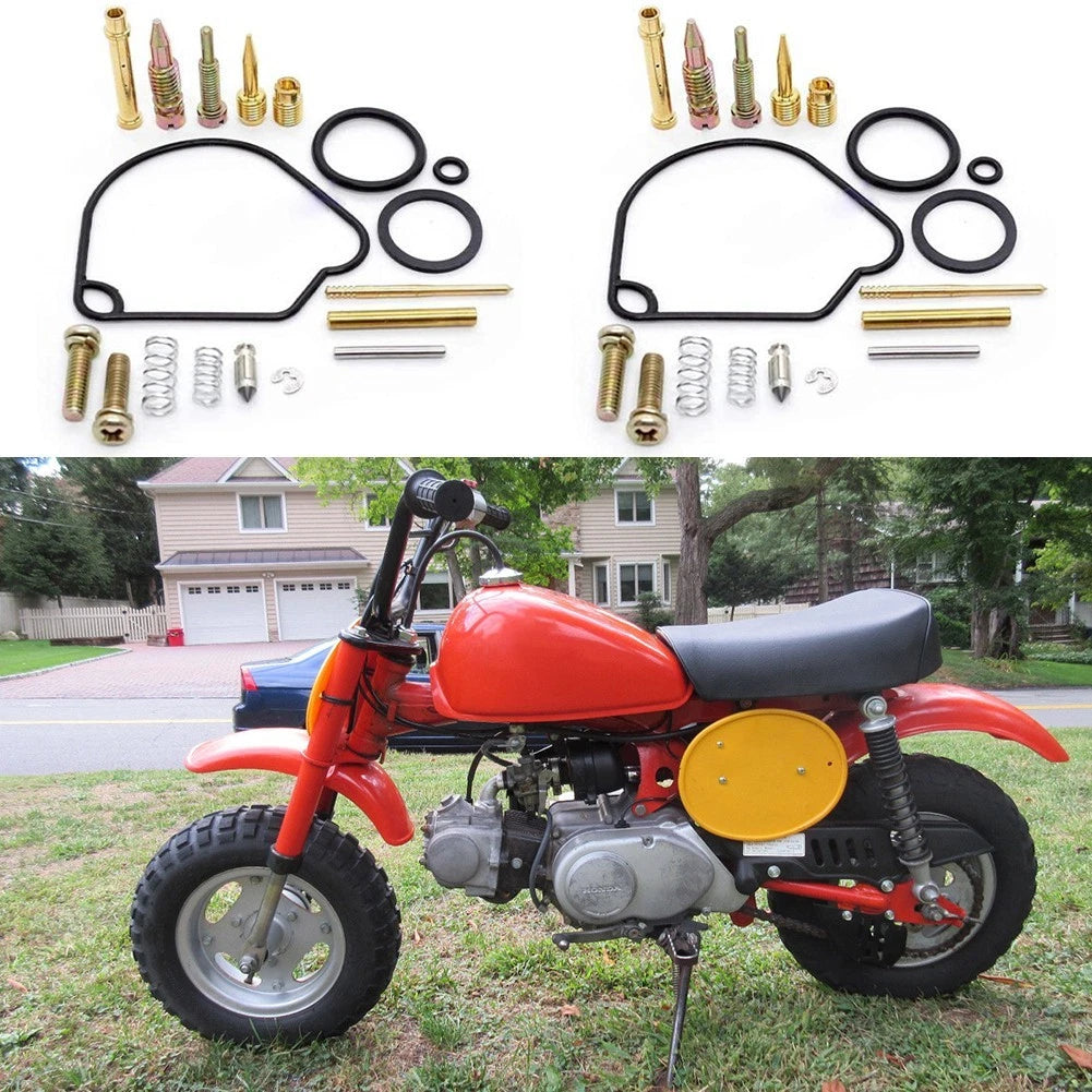 2X Carburetor Rebuild Kit for Z50 & Z50R (1970–1999)