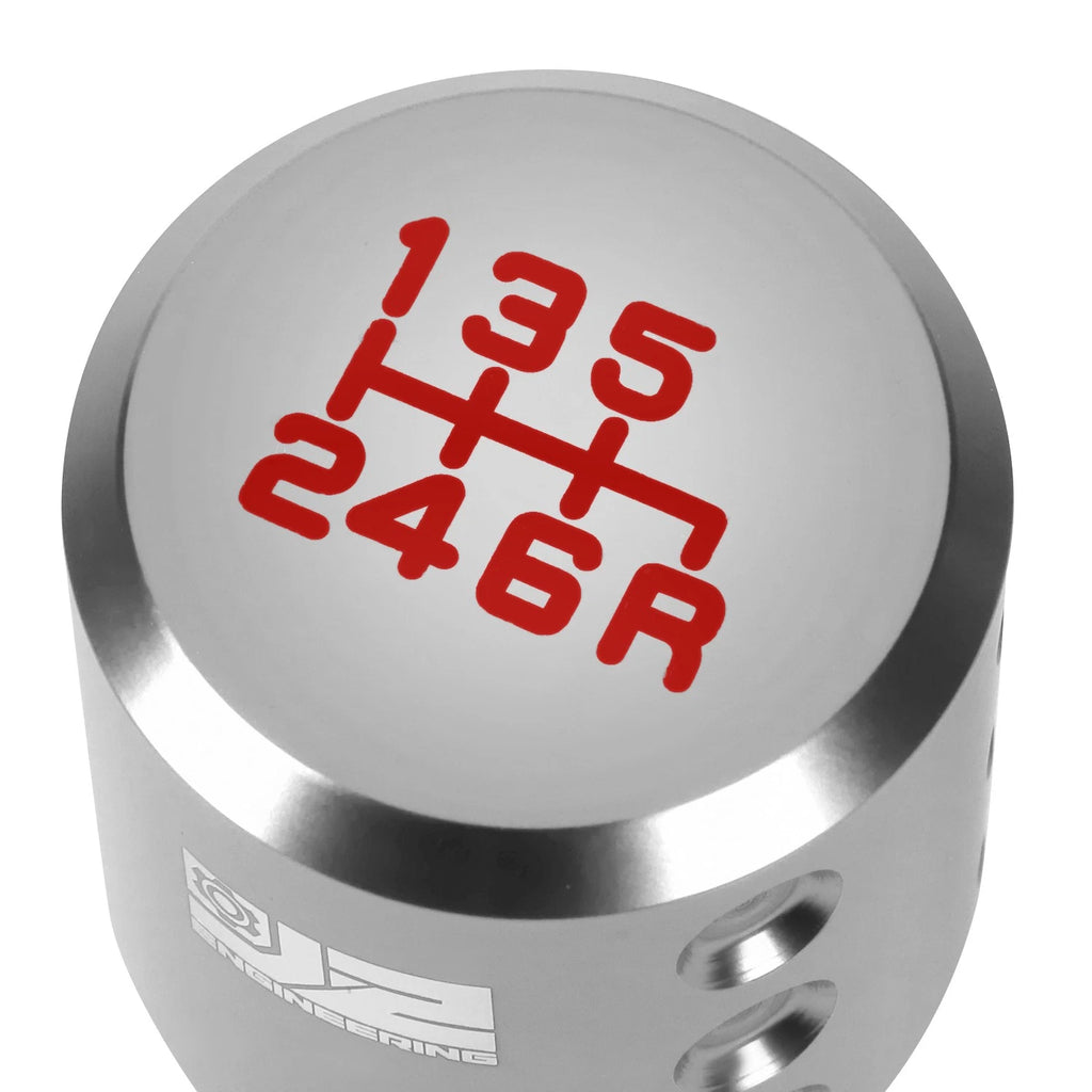 Shift Knob for Universal Applications (Silver Goblet Style)